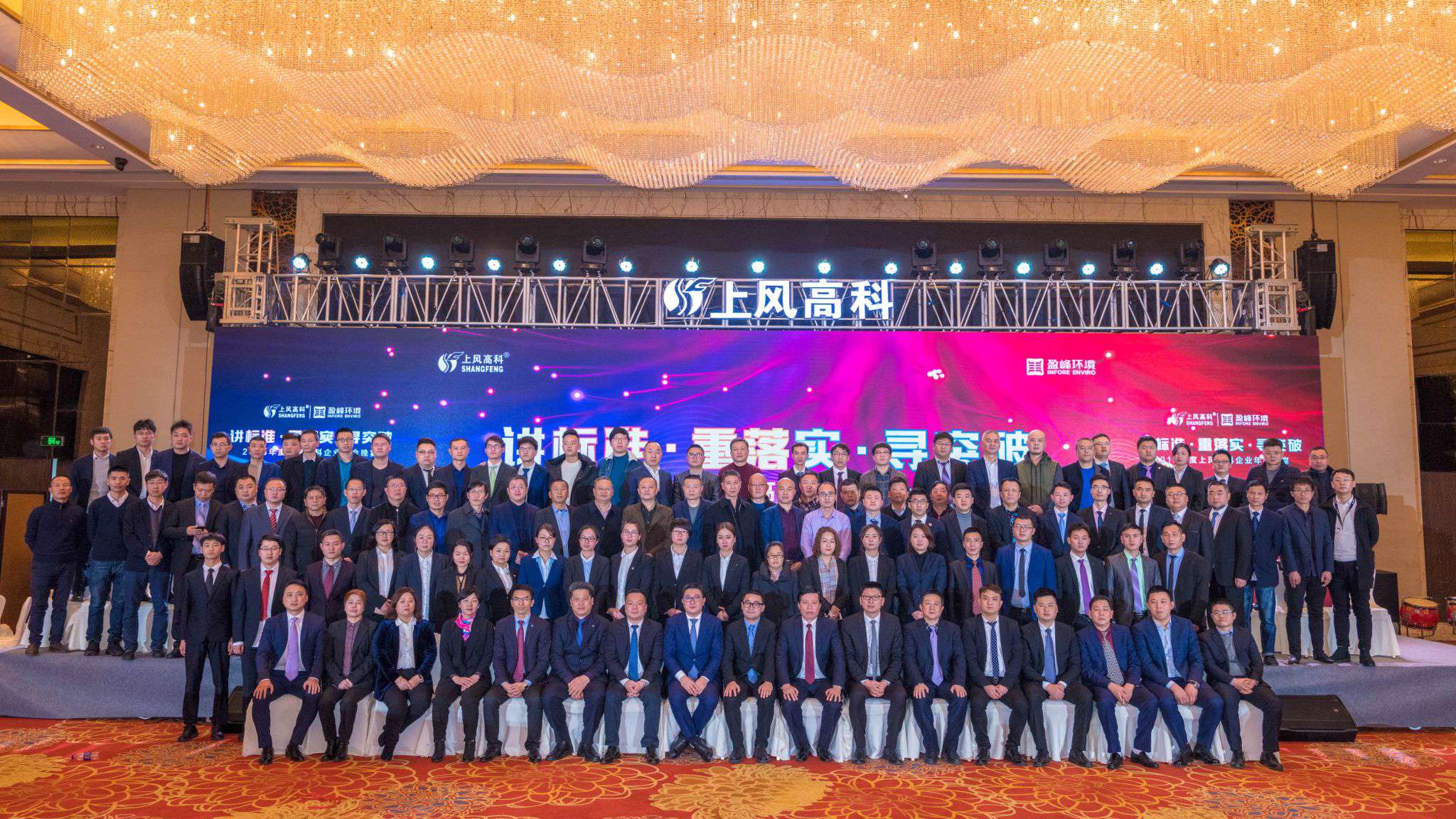 “講標(biāo)準(zhǔn)·重落實(shí)·尋突破”——上風(fēng)高科2018年企業(yè)年會(huì)暨員工表彰大會(huì)圓滿落幕！